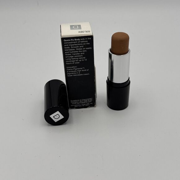 Dermablend Quick-Fix Body Foundation Stick 70W Golden Tattoo Scar Coverage NIB - Picture 5 of 6